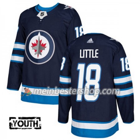 Winnipeg Jets Bryan Little 18 Adidas 2017-2018 Marineblau Trikot Authentic - Kinder Winnipeg Jets Bryan Little 18 Adidas 2017-2018 Marineblau Trikot Authentic - Kinder
